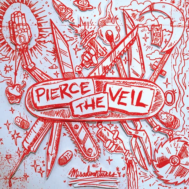 Release Cover Pierce The Veil - Misadventures