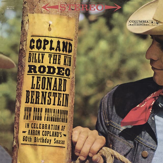 Release Cover Aaron Copland, Leonard Bernstein, New York Philharmonic - Copland: Rodeo & Billy the Kid (Remastered)